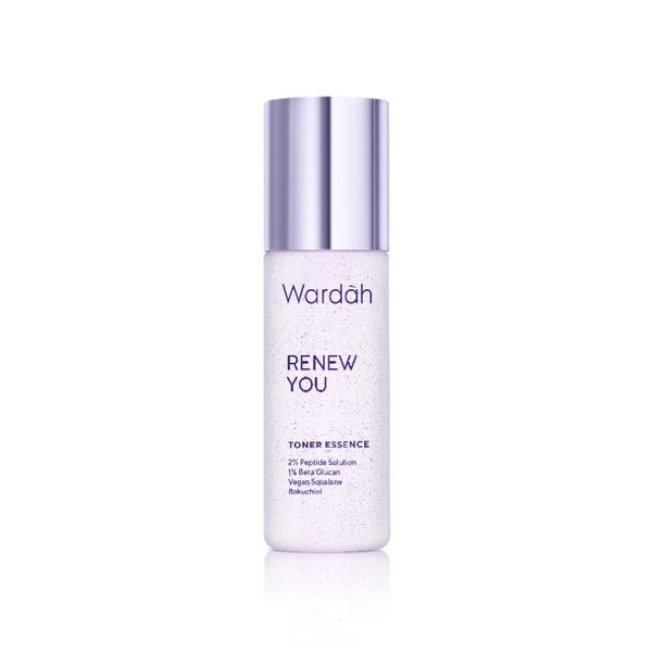 Wardah Renew You Toner Essence 50ml Jaga Kelembaban kulit menyamarkan tanda Penuaan dini