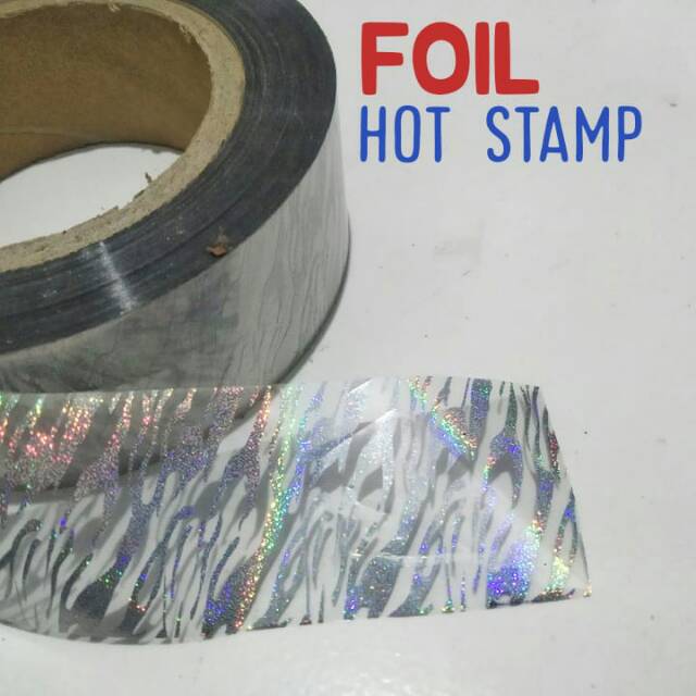 

Foil Hot Stamping Motif Zebra