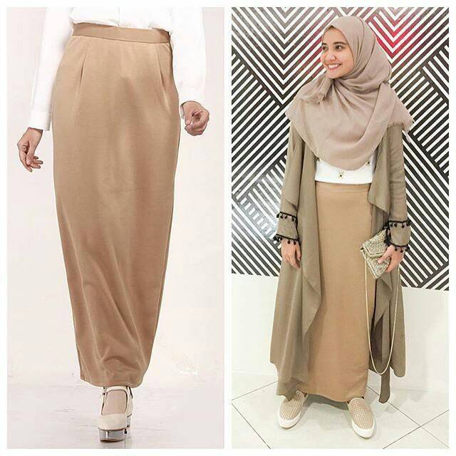 ZASKIA SUNGKAR Rok Wanita Casual Fashion Muslim Branded | New Davonne Skirt