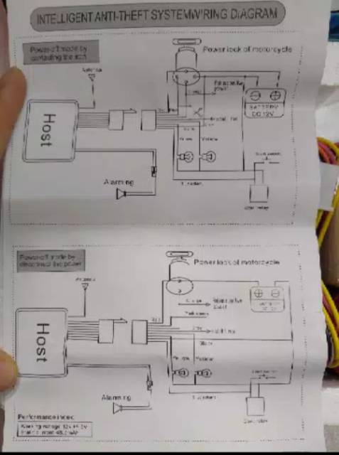 Alarm Motor Remote Stater Cr7 Alarm Since