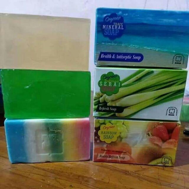Sabun Rainbow Nasa