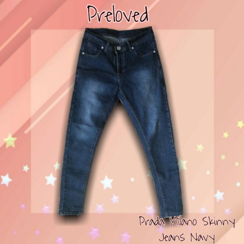 Peloved-Jeans-Skinny-Prada-Navy/CelanaJeansWanitaCewek