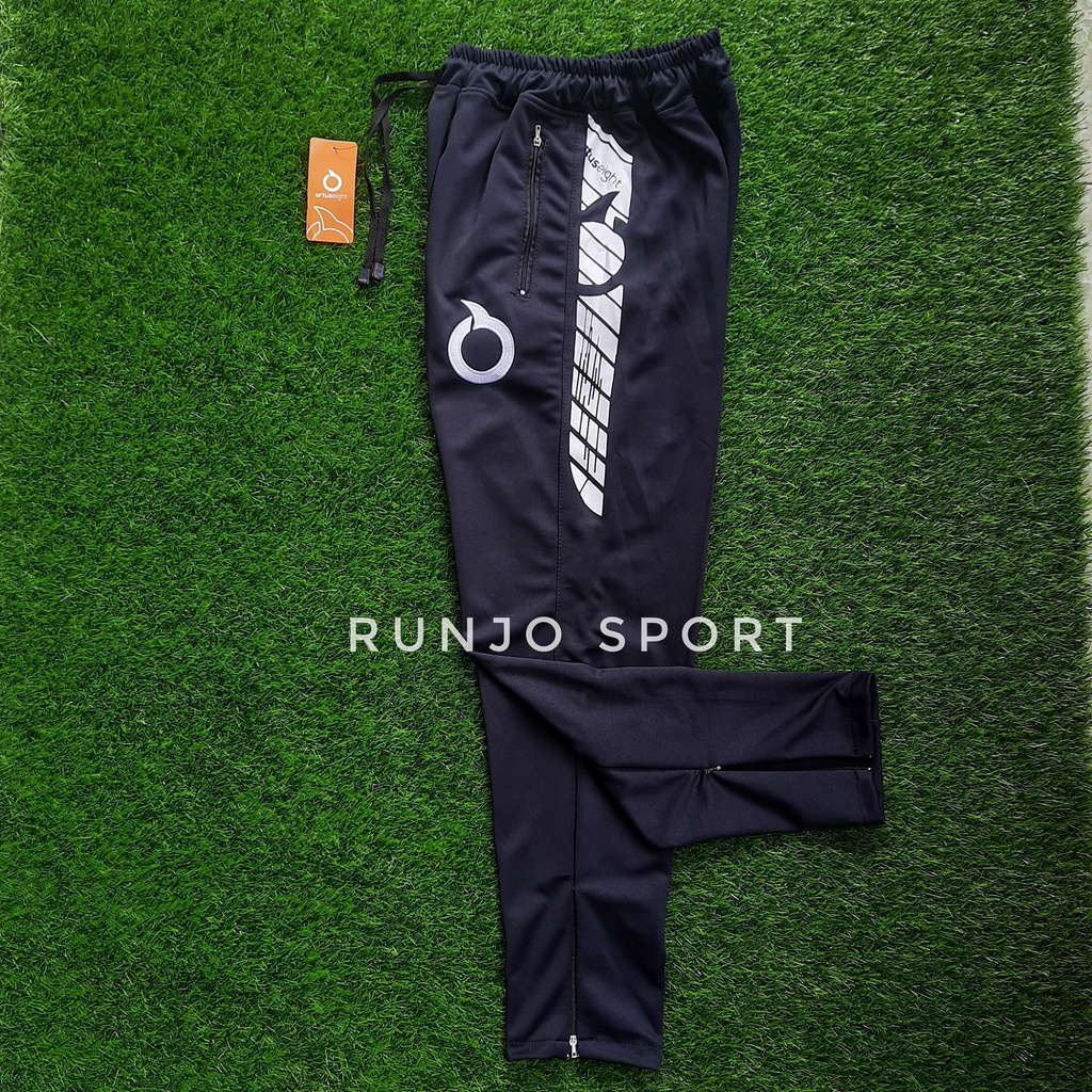 Trackpants Ortus Track Pants Celana Training Panjang Hitam Pria Wanita