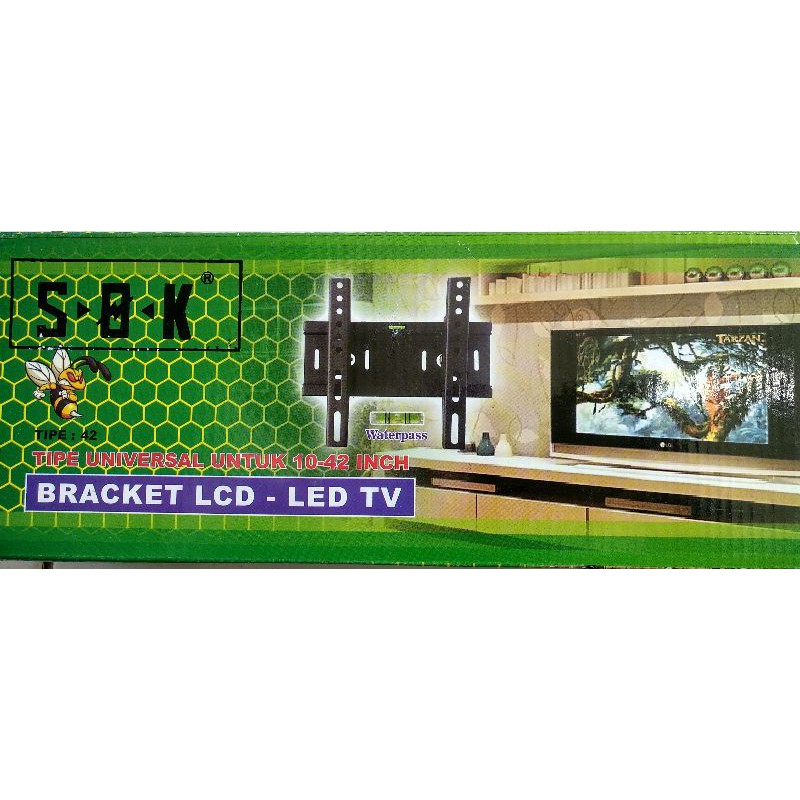 Penopang TV LCD 10&quot; - 45&quot; / bracket tv 45 inch