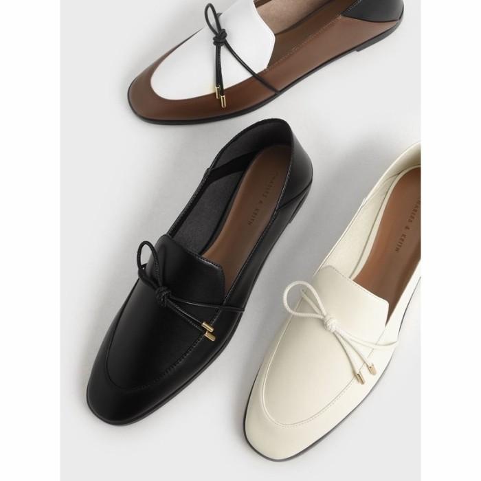 Cnk Bow Tie Loafers - Sepatu Wanita Charlesnkeith Loafers