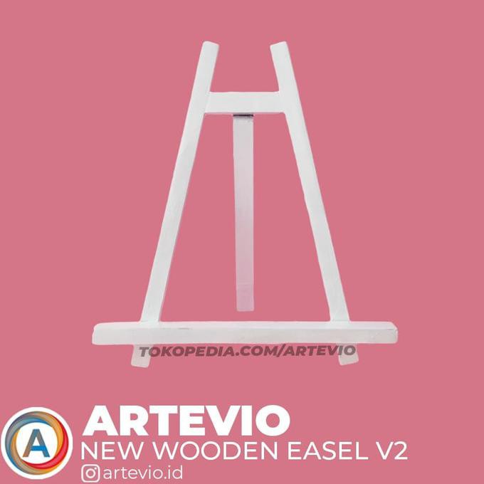 

Best Seller! Easel Lukis / Stand Lukis / Sandaran Lukis Putih Uk S Murah