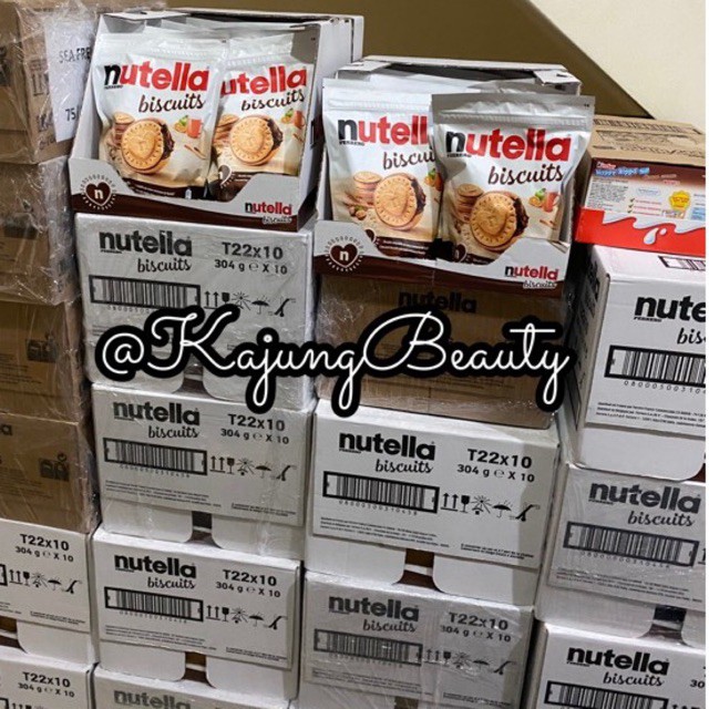 

READY STOCK Nutella Biscuit Import Europe Pouch 300gr