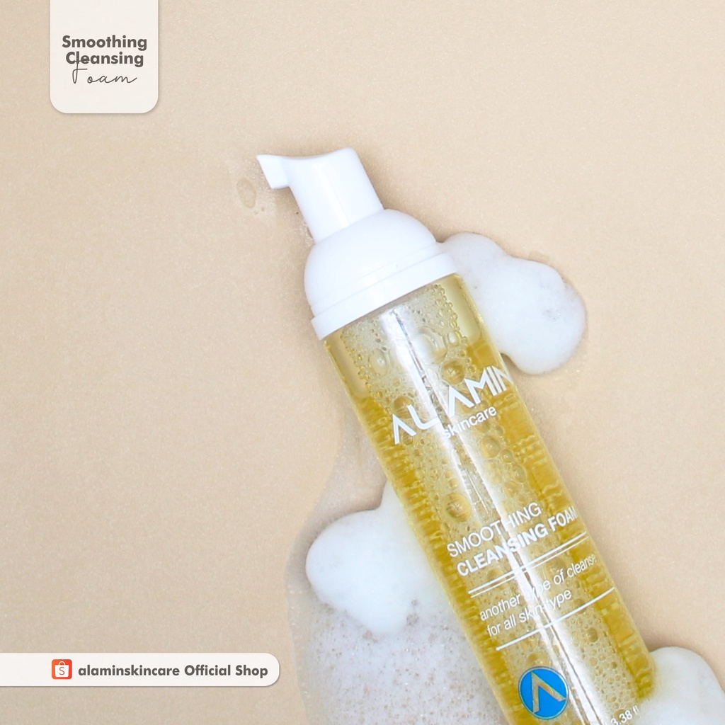 Alamin Smoothing Cleansing Foam  | Sabun Cuci Muka Menghaluskan/Mencerahkan |