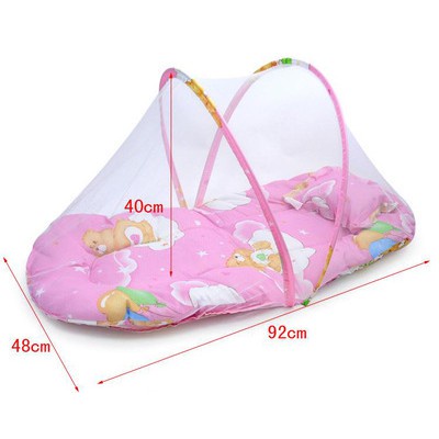 BABY MOSQUITO NET - Kasur Baby Kelambu Anti Nyamuk Perlengkapan Moms &amp; Kids Lengkap Tas Mika Packaging