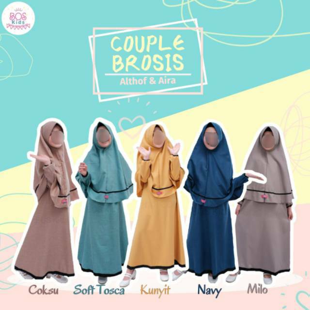 GAMIS COUPLE "BROSIS" 4-10th Katun Madinah