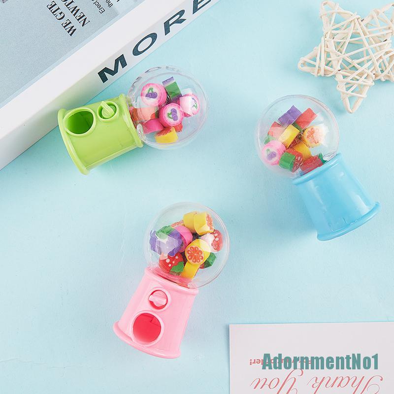 (AdornmentNo1) Penghapus Putar Bentuk Buah Untuk Pelajar