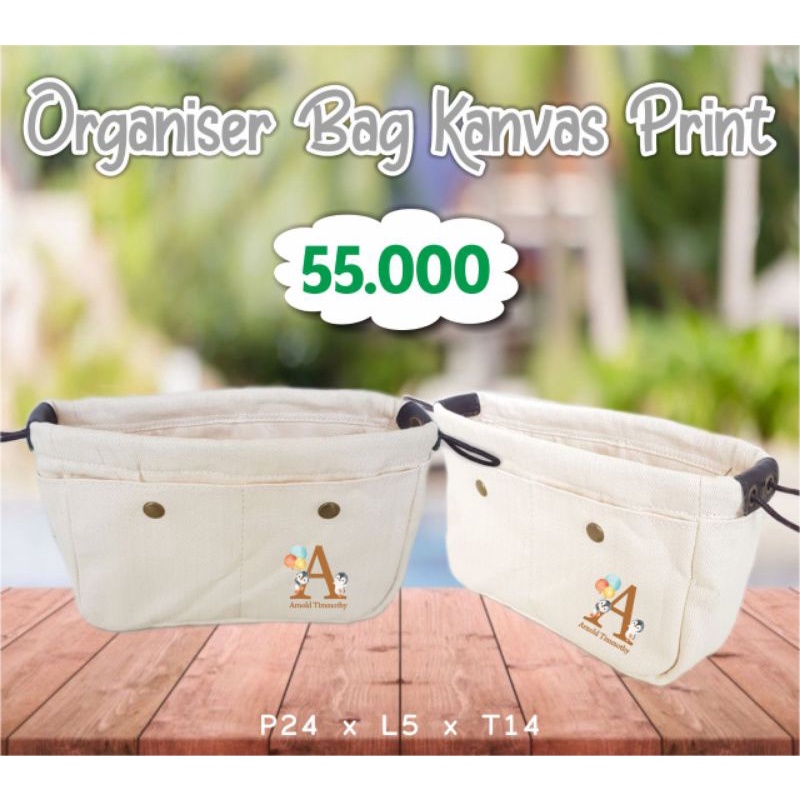 souvenir organizer bag canvas print