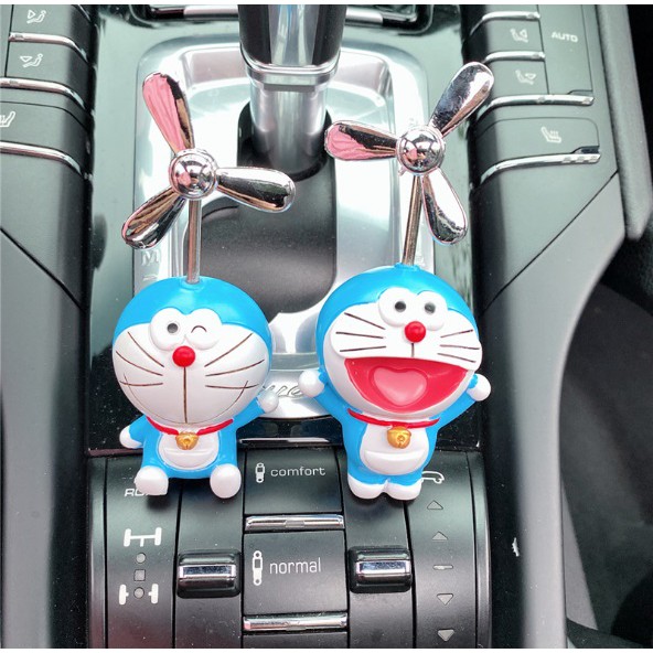 KIPAS KARTUN DORAEMON dkk Limited Jepit AC Parfum Parfume Pewangi Kapul Pengharum Mobil