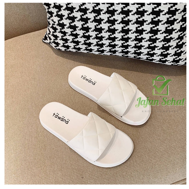 Sandal Tawana Slip On 188 Sendal Selop Real Stock