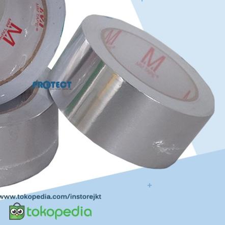 

Lakban Aluminium Foil Tape 2"x36m Alumunium Tape Tahan Panas