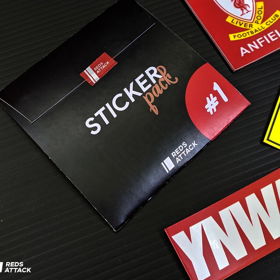 

[KODE CYGD8] STICKER PACK #1 Liverpool / YNWA 12pcs Stiker Vinyl Anti Air