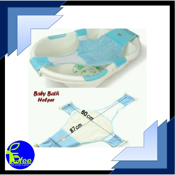 [IMPORT] - Baby Bath Helper - Alat Bantu Memandikan Bayi Dari Jaring Bola Pijat