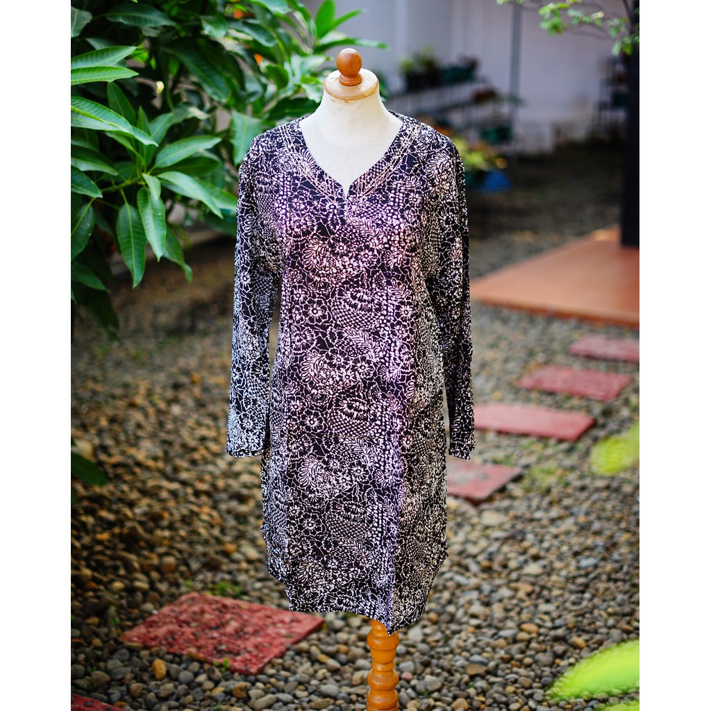 Blouse VN Stik Paris // Blouse Paris // Blouse Batik // Batik Pekalongan / Atasan Batik