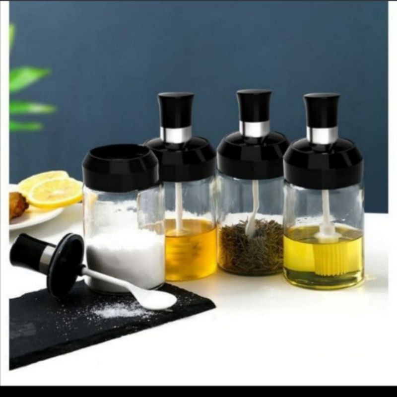 Botol Sendok Dapur Tempat Bumbu Praktis Unik - Kitchen Pot