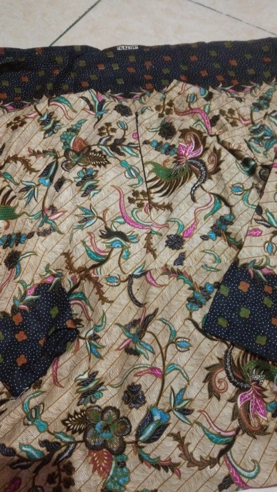 Ms Gamis Batik Sriwedari Maxi Katun Bumil Allsize Dan Jumbo