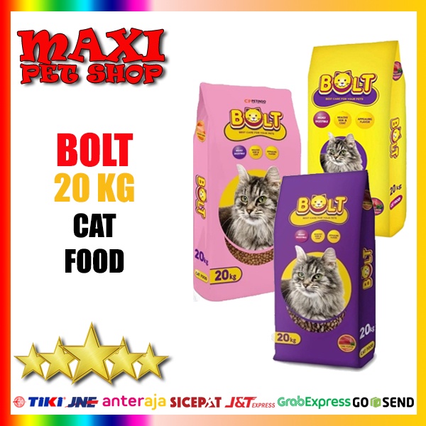 BOLT CAT 20kg Makanan Kucing BOLT CAT 20KG [GRAB-GOJEK]