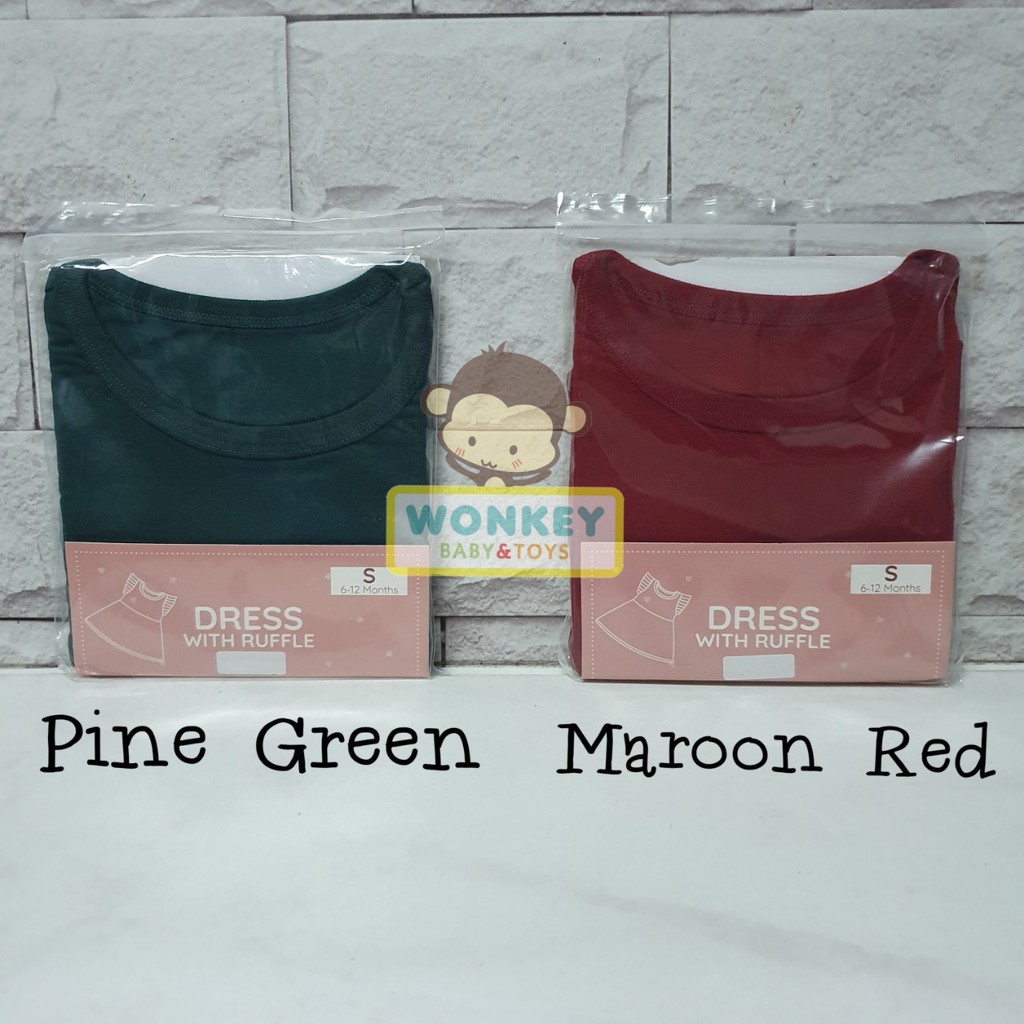 Ardenleon Baju Dress Ruffle