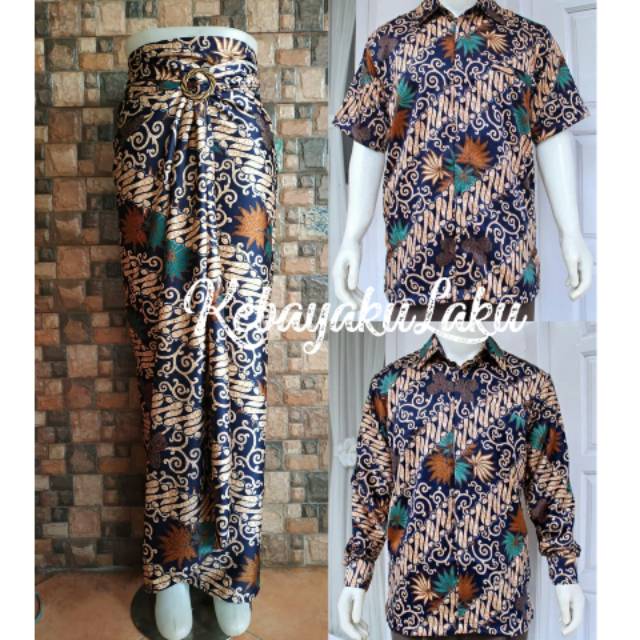 SET.BATIK COUPLE CUPU MANIK BIRU TOSCA