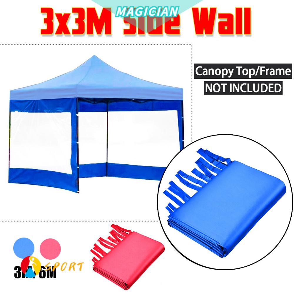 Magic Party Outdoor 3x3m Awning Garden Side Wall Gazebo Sides Marquee Shopee Indonesia