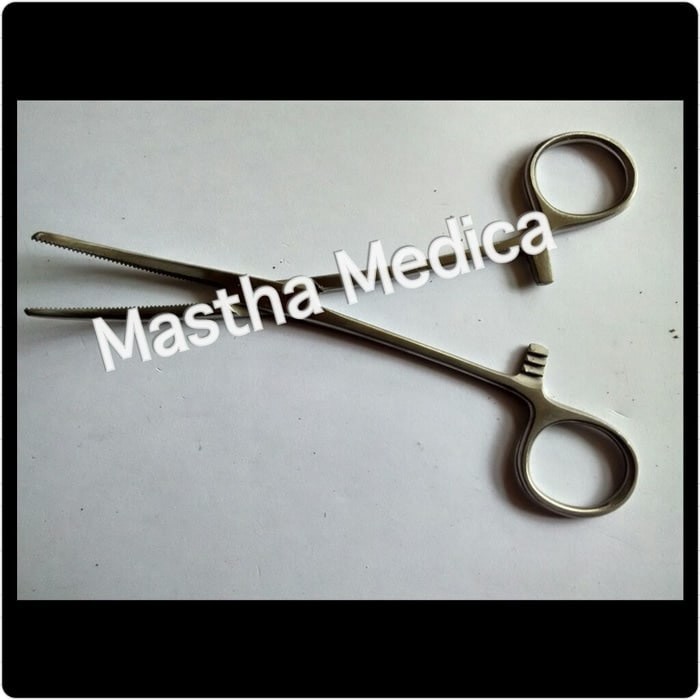 Clamp Klem Bengkok Lengkung 20cm 20 cm haemostatic hemostatik Forceps Clamp
