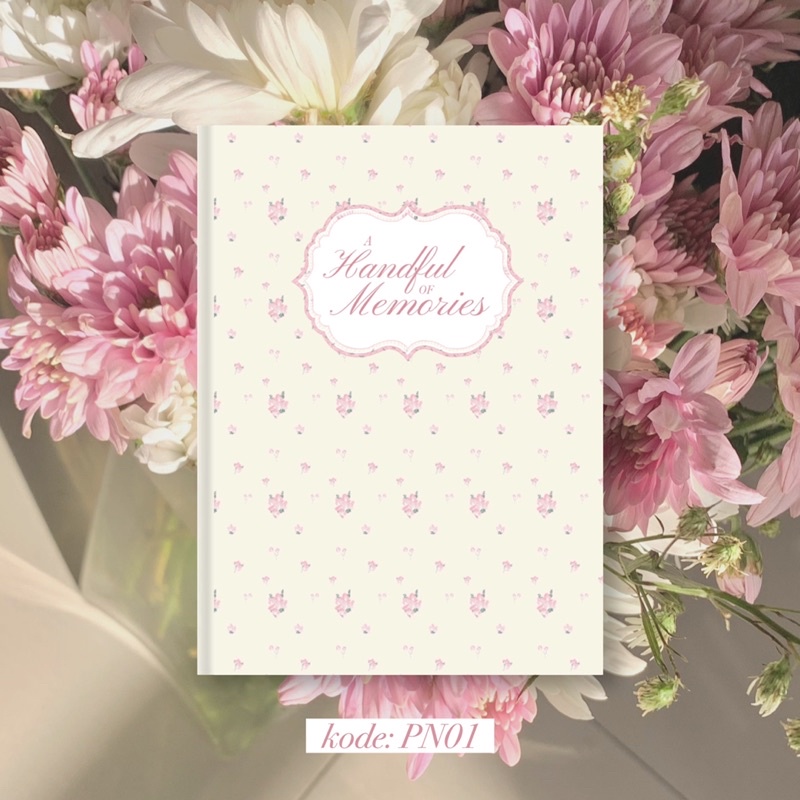 

PN01 FREE CUSTOM Notebook Hardcover Coquette Journal