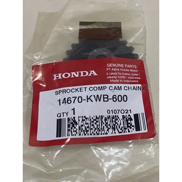 GIGI POMPA OLI SPROCKET GUIDE SUPRA GRAND HONDA-6