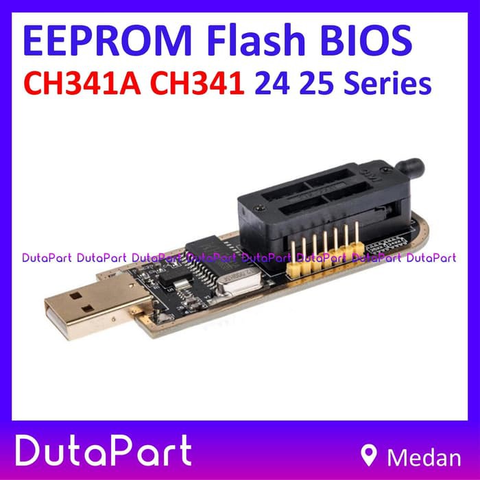 CH341A CH341 24 25 Series EEPROM Flash BIOS USB Programmer 24xx 25xx