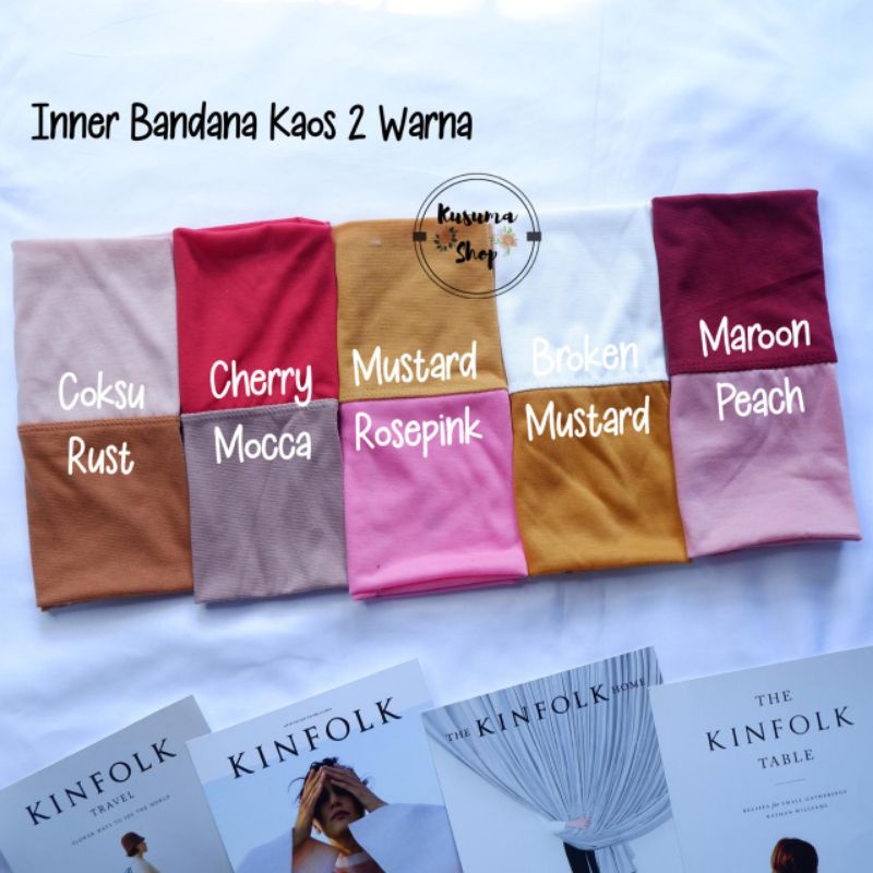 Inner Bandana Kaos 2 Warna Katalog 2