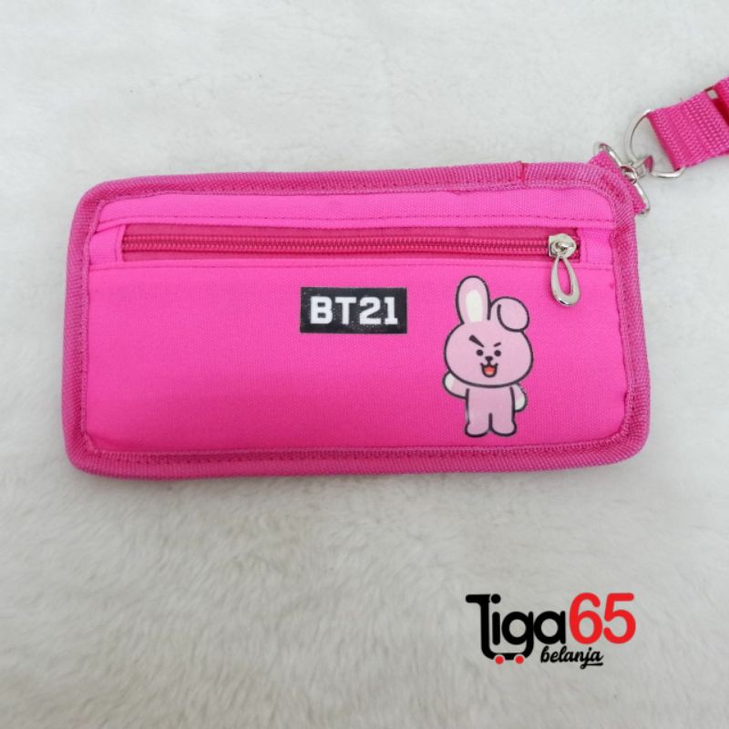 365 Dompet Gantung / Phone Wallet / Dompet Koin / Bt21 / Sling Phone Pouch / Gantungan HP 0150