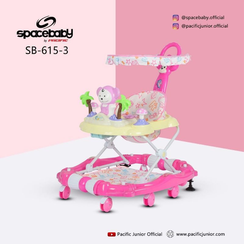 Makassar ! Baby Walker Space Baby SB 615-3