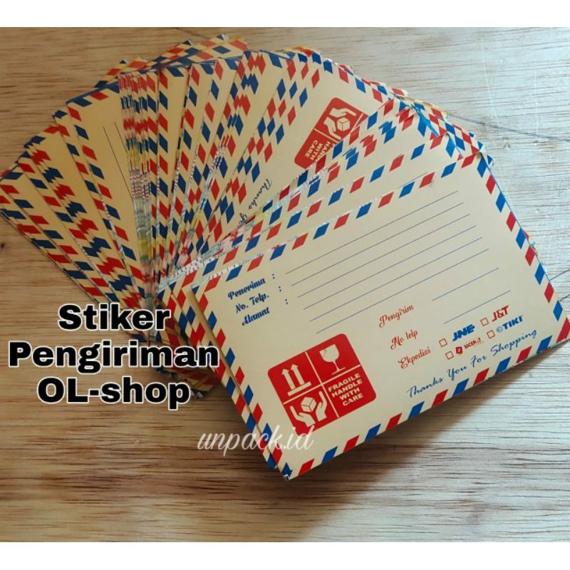 

STIKER PENGIRIMAN ONLINE SHOP MOTIF ENVELOPE / STIKER ONLINE SHOP MURAH / STIKER PENGIRIMAN ONLINE
