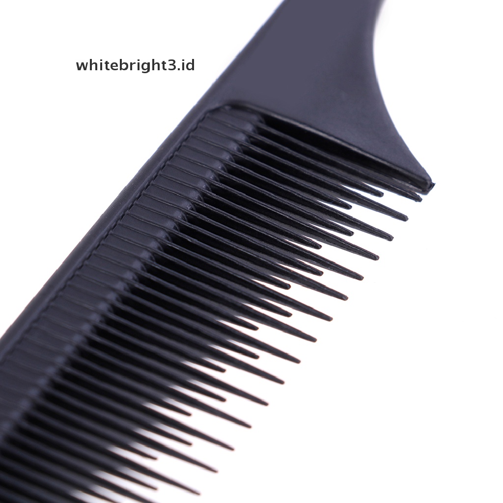 (whitebright3.id) Sisir Rambut Profesional Bahan Stainless Steel Untuk Salon