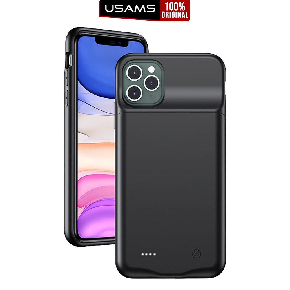 

Battery Case iPhone 11 Pro Max / 11 Pro / 11 Usams Ultra Slim Powerbank Power Case Casing