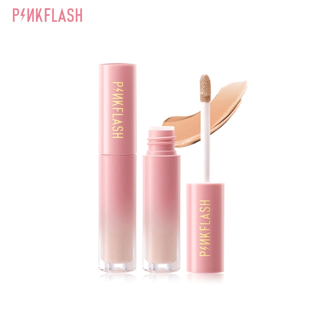 PINKFLASH OhMyBreath Breathable Liquid Concealer Tahan Lama Matte 5 Colors Concealer PinkFLASH