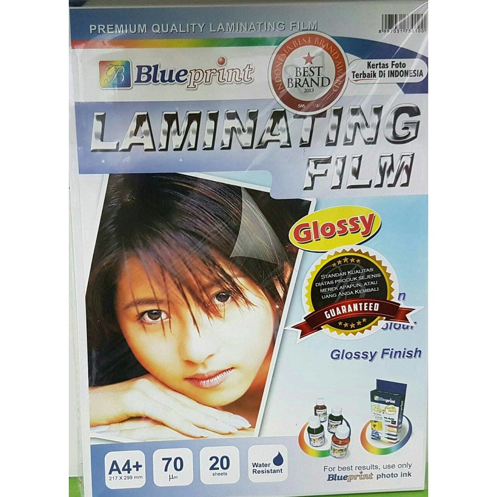 

Blueprint Laminating Glossy Film A4 Plastik Laminasi berkualitas