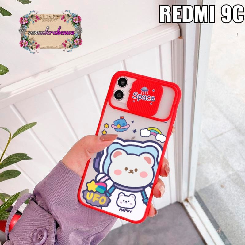 SS069 CASE SLIDE KARAKTER XIAOMI REDMI 4A 5A 6A 8 9 9A 9C 10 10A 10C POCO M2 SB2659