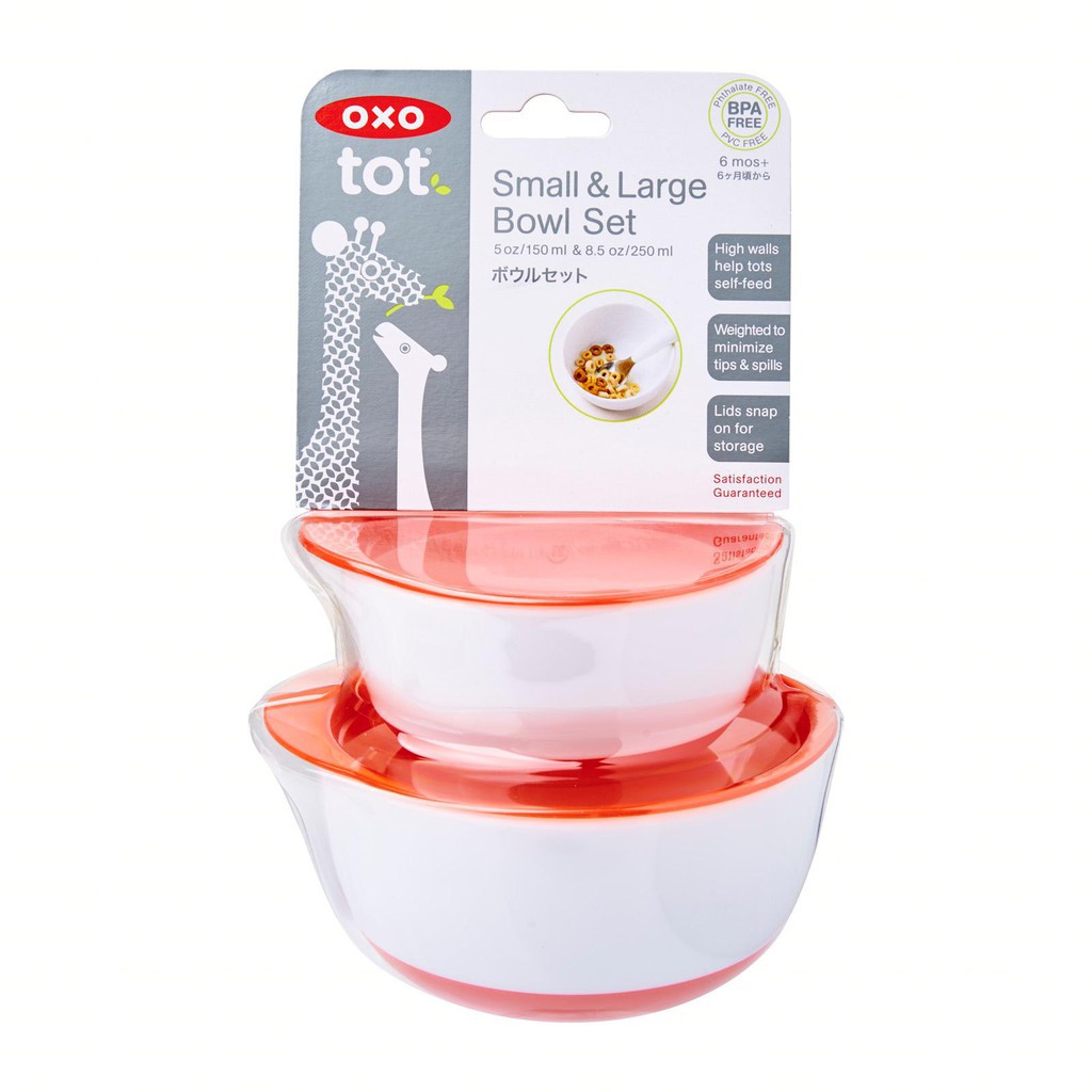 OXO Tot Small &amp; Large Bowl Set