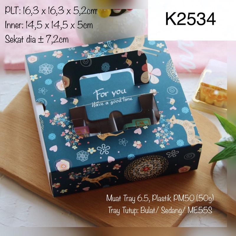 

K2534 isi 5 Kotak Natal sekat 4 dus Christmas Box (K90/ K25) best seller