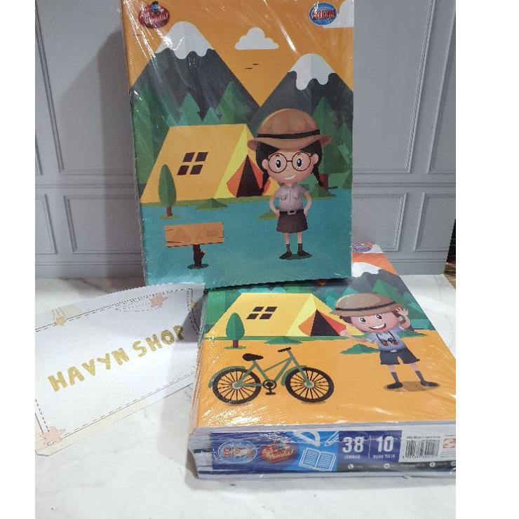 

Pusat Obral (10pc) buku tulis merek SIDU isi 38 lembarrr/buku tulis