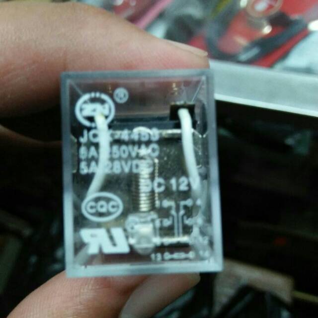 Relay Merk ZN / hanaya / max 12V 8pin 12 v 8 pin 12v 8 kaki