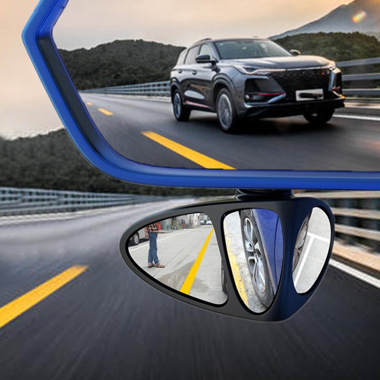 New Triple Blind Spot Mirror Wide Angle |  Kaca Spion 3 Sudut Tambahan