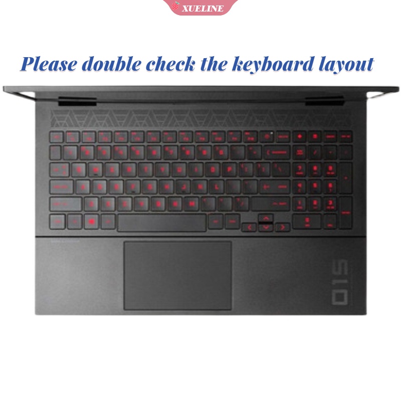 Film Pelindung keyboard laptop HP Shadow Genie 7 Victus 11th generation 16.1 inch Bahan Silikon Transparan Tahan Debu