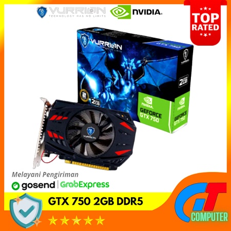VGA Gaming VURRION GTX 750 2GB DDR5 128Bit GAMING VGA ORI