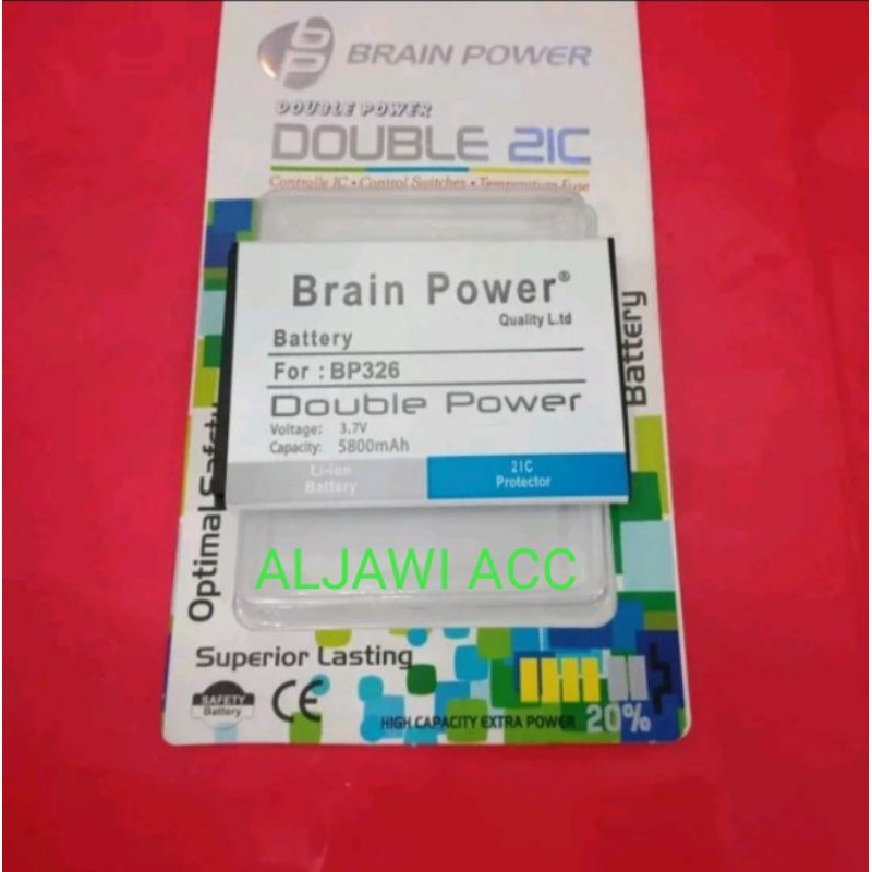 Baterai batre Bellphone BP326 Brisk Double Power