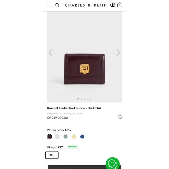 Dompet CnK Enola Dark Oak ORI